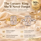 The Luxury-Looking Diamond Ring She'll Never Want To Take Off-Last Day Sale-90% OFF🔥
