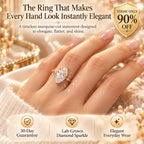 The Marquise Diamond Ring That Makes Your Hands Look Instantly More Elegant-Last Day Sale-90% OFF🔥