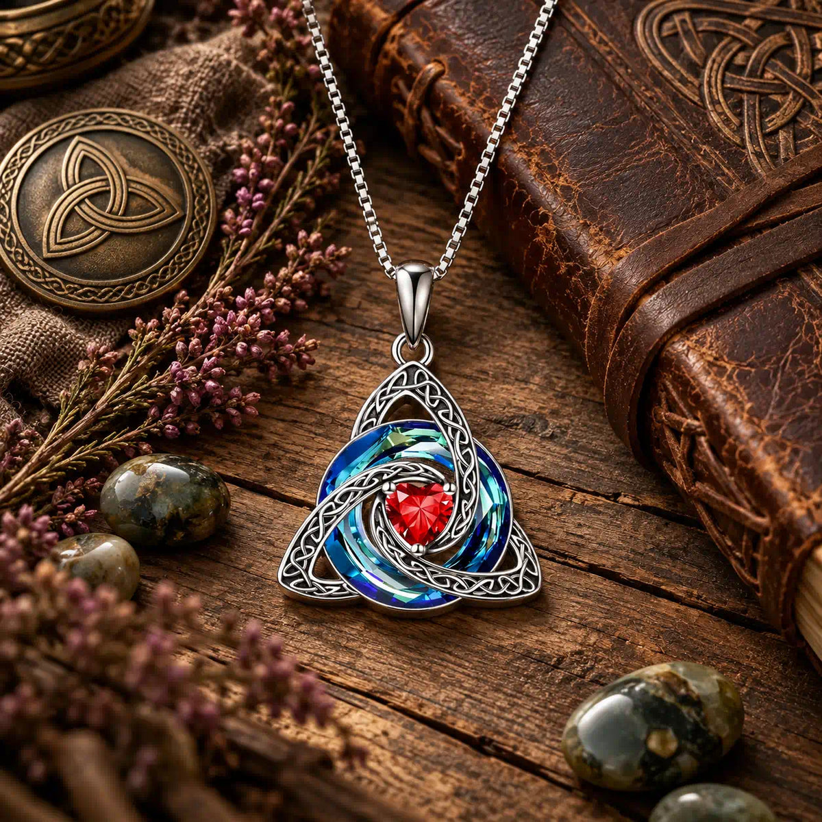 A Meaningful Birthstone Necklace Designed To Protect Your Energy, Celebrate Your Story, And Keep What Matters Close -Last Day Sale-90% OFF🔥