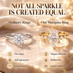 The Marquise Sparkle Ring That Makes Every Hand Look More Elegant-Last Day Sale-90% OFF🔥