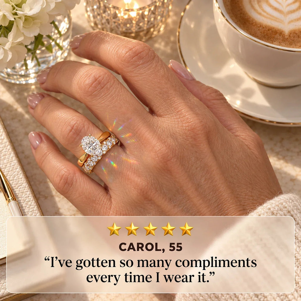 A Timeless Diamond Ring Stack Designed To Celebrate Your Forever Moments-Last Day Sale-90% OFF🔥