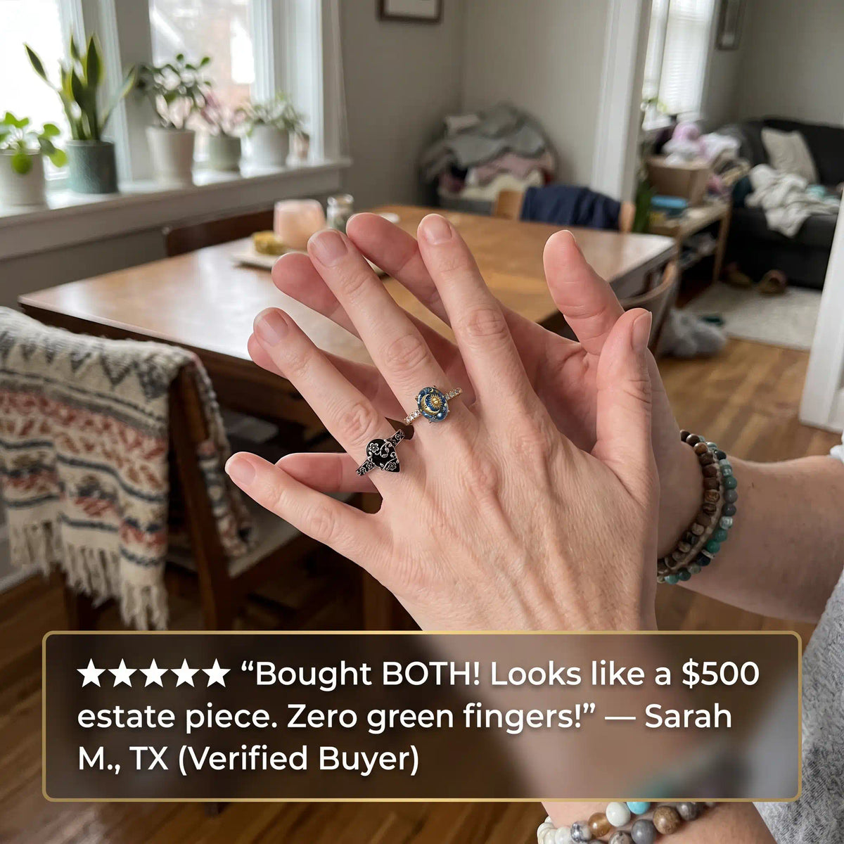 NOT JUST A RING — A TIMELESS HEIRLOOM OF SUN, MOON & MYSTERY-Last Day Sale-90% OFF🔥