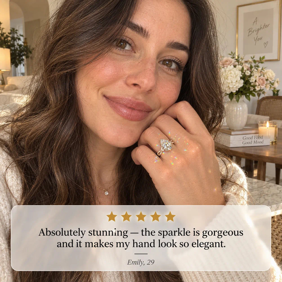 Luxury Pear-Cut Brilliance, Designed To Make Every Moment Feel Extraordinary-Last Day Sale-90% OFF🔥