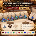 A Meaningful Birthstone Necklace Designed To Protect Your Energy, Celebrate Your Story, And Keep What Matters Close -Last Day Sale-90% OFF🔥