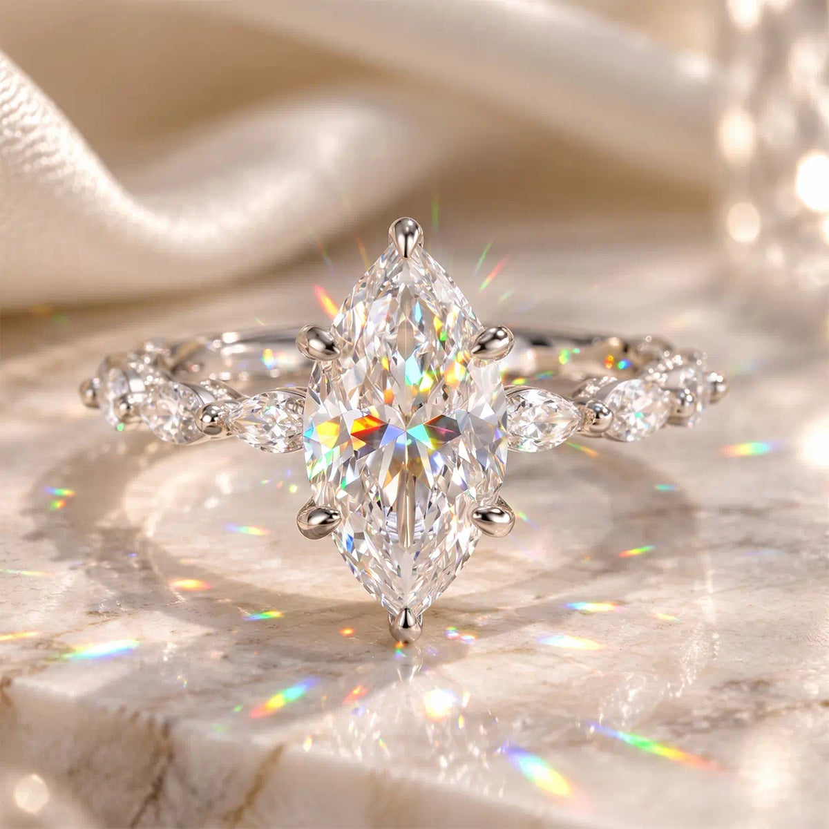 The Marquise Ring That Makes Your Hands Look Elegant, Your Style Feel Timeless & Every Moment Shine-Last Day Sale-90% OFF🔥