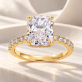 A Radiant-Cut Lab-Grown Diamond Ring That Makes Every Day Feel a Little More Special-Last Day Sale-90% OFF🔥